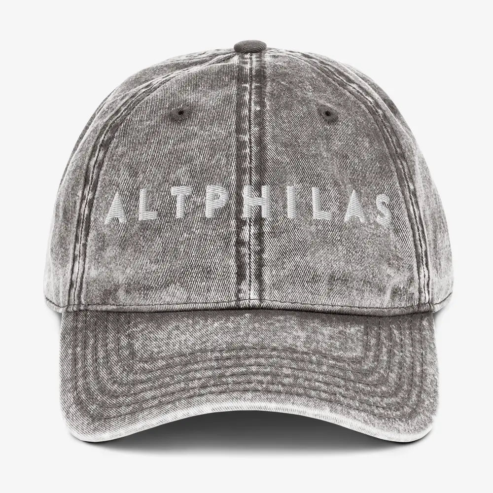 Altphilas Vintage Cotton Twill Cap