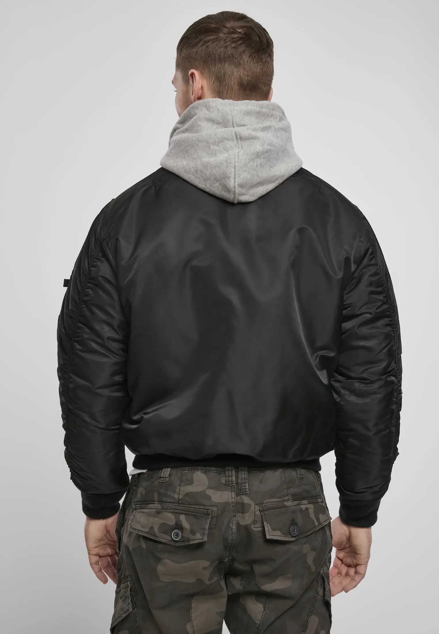 Hooded Ma1 Bomber Jacket Heavy - Brandit