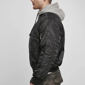 Hooded Ma1 Bomber Jacket Heavy - Brandit